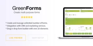 WordPress Form Builder Green Forms 1.50破解版插件