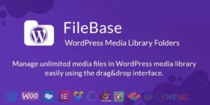 WordPress Media Library Folders FileBase 2.0.5破解版插件