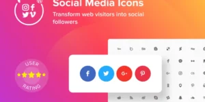 WordPress Social Media Icons 1.7.1破解版插件