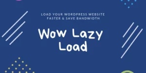 Wow Lazy Load WP Plugin By WowThemes 1.0.0破解版插件