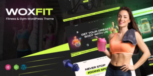 WoxFit Fitness Gym WordPress Theme 1.0.0破解版主题