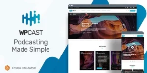 Wpcast Audio Podcast WordPress Theme 1.4.6破解版主题