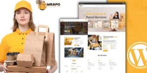 Wrapo Courier And Delivery Service WordPress Theme 1.0.0破解版主题