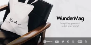 WunderMag A WordPress Blog / Magazine Theme | Blog / Magazine 2.6.2破解版主题