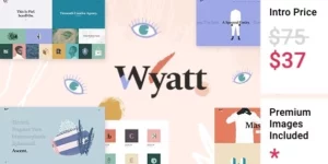 Wyatt Creative Portfolio Theme 1.0破解版主题