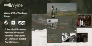 Wyine Wine Shop Theme 1.0.1破解版主题