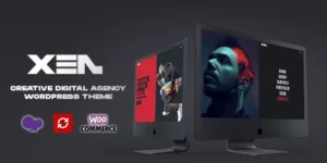 XEN Creative Portfolio Agency WordPress Theme 4.8破解版主题