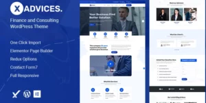 Xadvices – Finance and Consulting WordPress Theme 1.0.0破解版主题