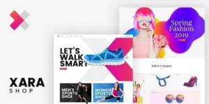 Xara Responsive WooCommerce Shop Theme 1破解版主题