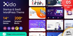 Xido Startup and SaaS WordPress theme 3.5破解版主题