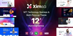 Ximsa IT Solutions Technology SaaS Theme 2.4破解版主题