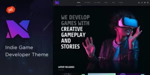 Xion Indie Game Developer Theme 1.8破解版主题