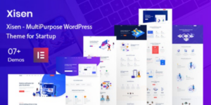 Xisen  – MultiPurpose WordPress Theme for Startup 1.0.0破解版主题