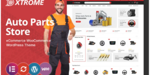Xtrome Auto and Spare Parts WooCommerce Theme 1.0.0破解版主题