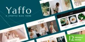Yaffo A Lifestyle Personal Blog WordPress Theme 1.3.0破解版主题