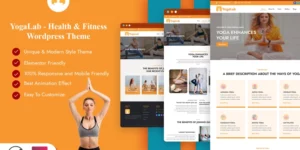 YogaLab Yoga Health Fitness WordPress Theme WordPress Theme 1.0.0破解版主题