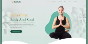 Yogalife Yoga Meditation WordPress Theme 1.0.0破解版主题
