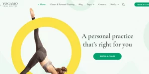 Yogamo – the Yoga WordPress Theme for Private and Group Sessions 1.3.2破解版主题