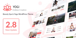 Yogi Health Beauty Yoga WordPress Theme 2.9.0破解版主题