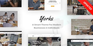 Yorks A Smart Theme For Modern Businesses Individuals 1.5破解版主题