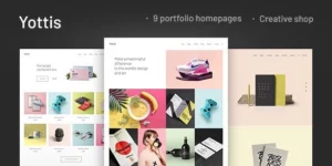 Yottis | Personal Creative Portfolio WordPress Theme + Store 1.0破解版主题