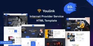 Youlink Broadband Internet Services WordPress Theme 1.0.1破解版主题