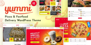 Yummi Fast Food Restaurant WordPress Theme 1.3破解版主题