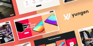 Yungen | Modern Digital Agency Business WordPress Theme 1.0.7破解版主题