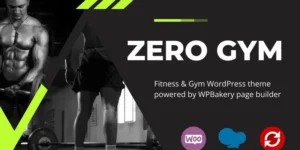 ZeroGym Fitness and Gym WordPress theme WordPress Theme 1.0.0破解版主题
