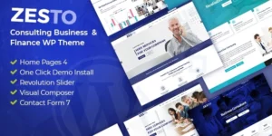 Zesto Agency Corporate WordPress Theme 1.0破解版主题