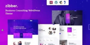 Zibber Consulting Business WordPress Theme + RTL 1.2.1破解版主题