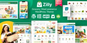 Zilly Grocery Store WooCommerce WordPress Theme 1.9破解版主题