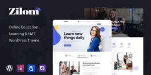 Zilom Online Education Learning WordPress Theme 1.2.1破解版主题