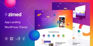 Zimed App Landing WordPress Theme 1.0破解版主题