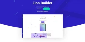 Zion Builder Pro The Fastest WordPress Page Builder 3.6.9破解版插件