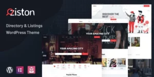 Ziston Directory Listing WordPress Theme 1.2.6破解版主题