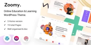 Zoomy LMS Education WordPress Theme 1.0.1破解版主题