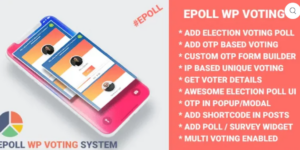 ePoll PRO WordPress Poll Maker & Voting Plugin 3.1破解版插件