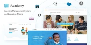 iAcademy Education Theme for Online Learning 1.7破解版主题