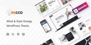 iRecco – Wind Solar Energy WordPress Theme 1.7.4破解版主题