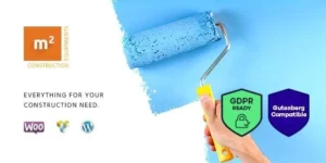 m2 | Construction Equipments and Building Tools Store WordPress Theme 1.1.2破解版主题