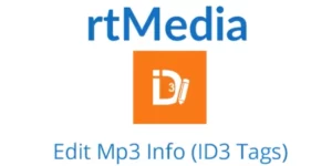 rtMedia Edit Mp3 Info (ID3 Tags) 1.1.3破解版插件