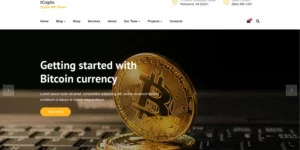 tCrypto Crypto WordPress Theme 1.0.0破解版主题