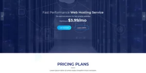 vHost Web Hosting WordPress Theme 1.0.1破解版主题